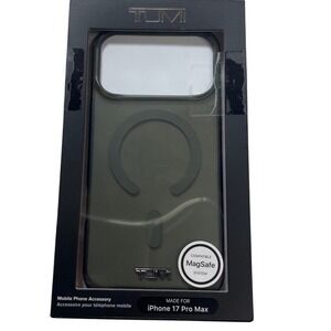 Tumi iPhone 17 Pro Max Case Olive Green MagSafe Slim Cover TUOHMP17XSTMAN NEW